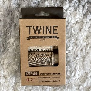 Wine Cork Candles